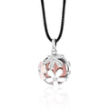 Petal Lava Ball Necklace LAP006SR